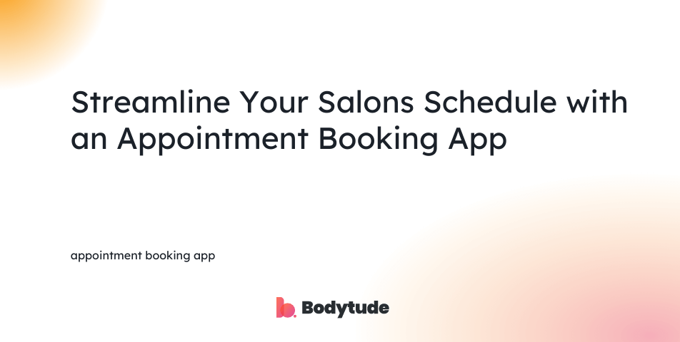 appointment booking app