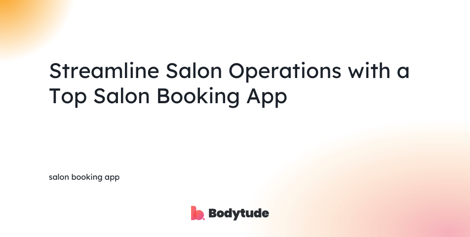salon booking app
